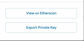 Export Metamask Private Key